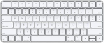 Apple MK2A3LL/A Magic Keyboard, English Layout, Compact Design, White Latest Price
